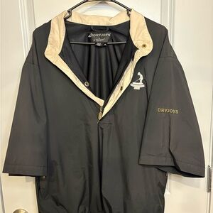 Pinehurst 1895 DryJoys by FOOTJOY Zip/ButtonUp Golf Performance Weather Pullover